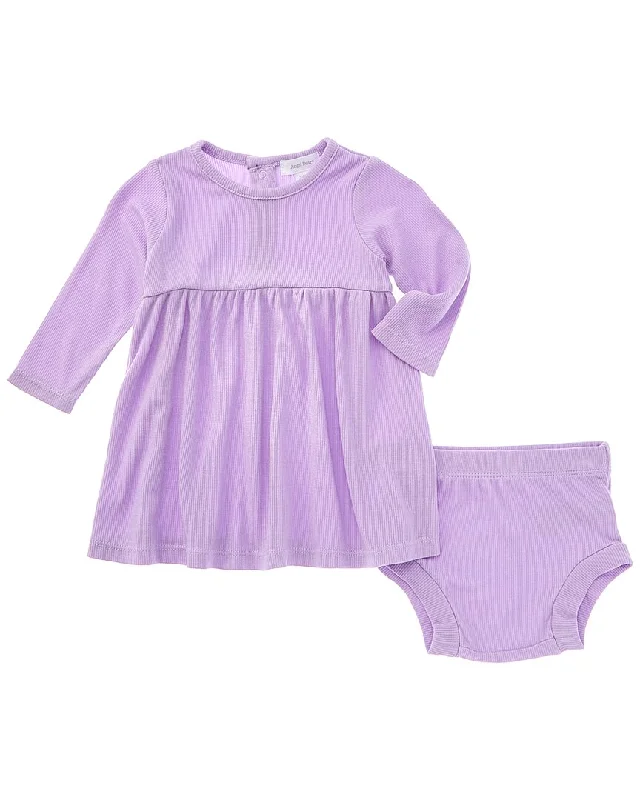 Angel Dear 2pc A-Line Dress & Diaper Set