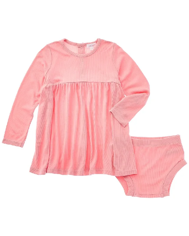 Angel Dear A-Line Dress & Diaper Cover Set