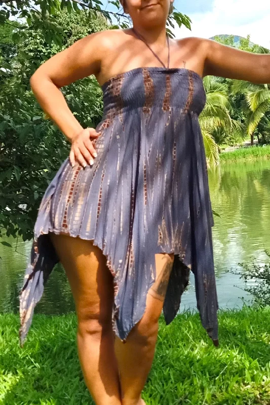 Fae Dress/Skirt in Blue Agave