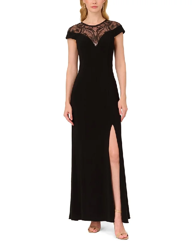 Adrianna Papell Mermaid Maxi Dress