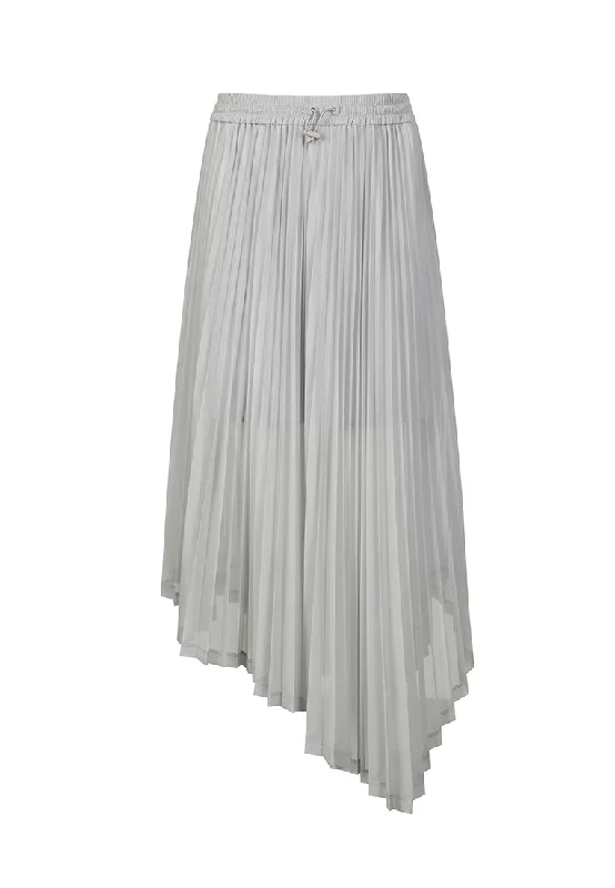 Ace Mid-Calf Pleated Skirt