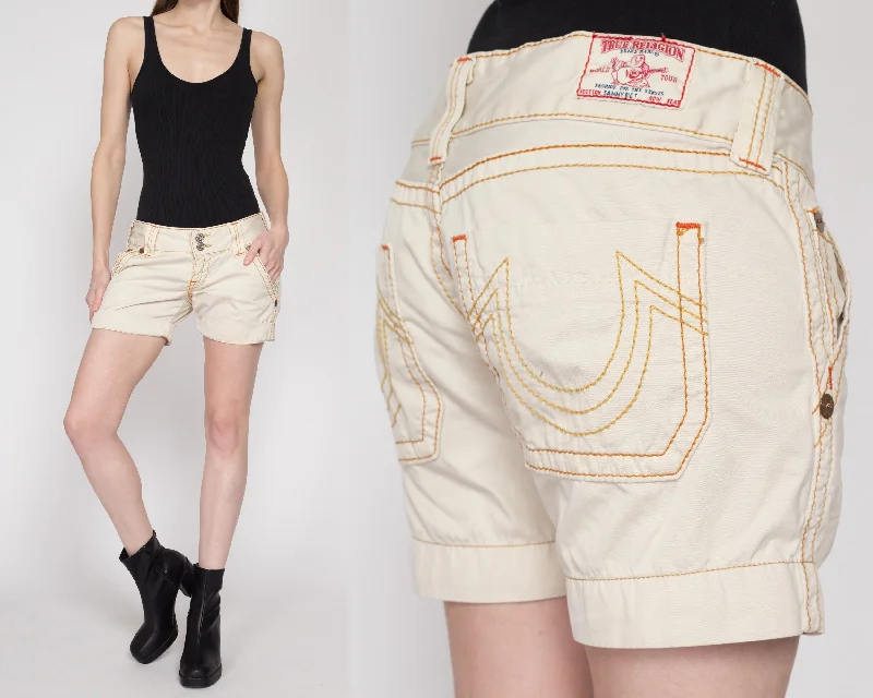 Medium Y2K True Religion Low Rise Shorts