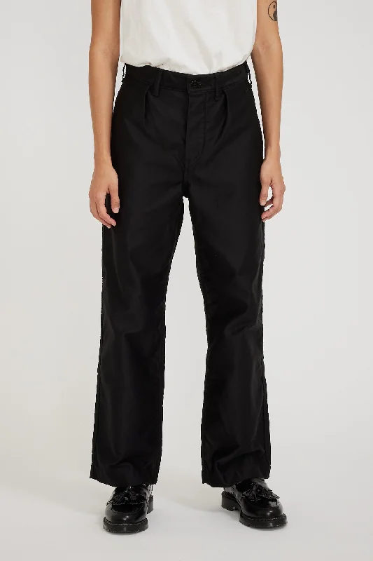 Mole Skin Work Pants Black Womens