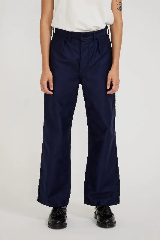 Mole Skin Work Pants Blue Womens