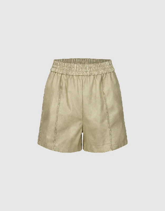 Elastic Waist Shorts