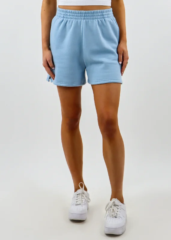 Rock N Rags Signature Sweat Shorts ★ Baby Blue