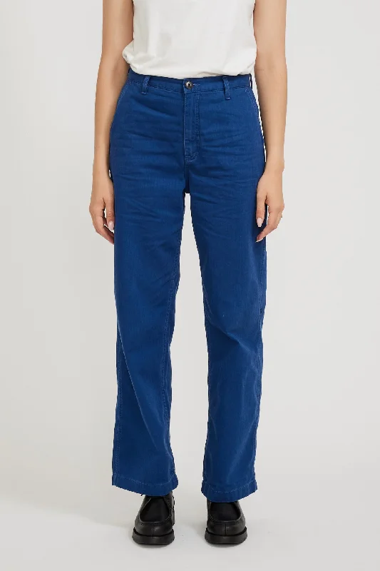 Wendy Herringbone Denim Pants