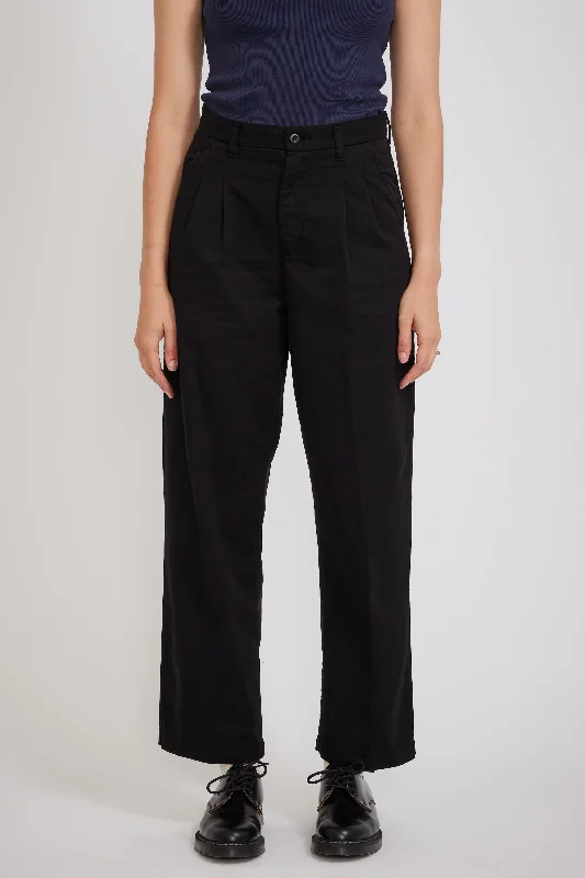 Women's Cara Pant Black Garment Dyed