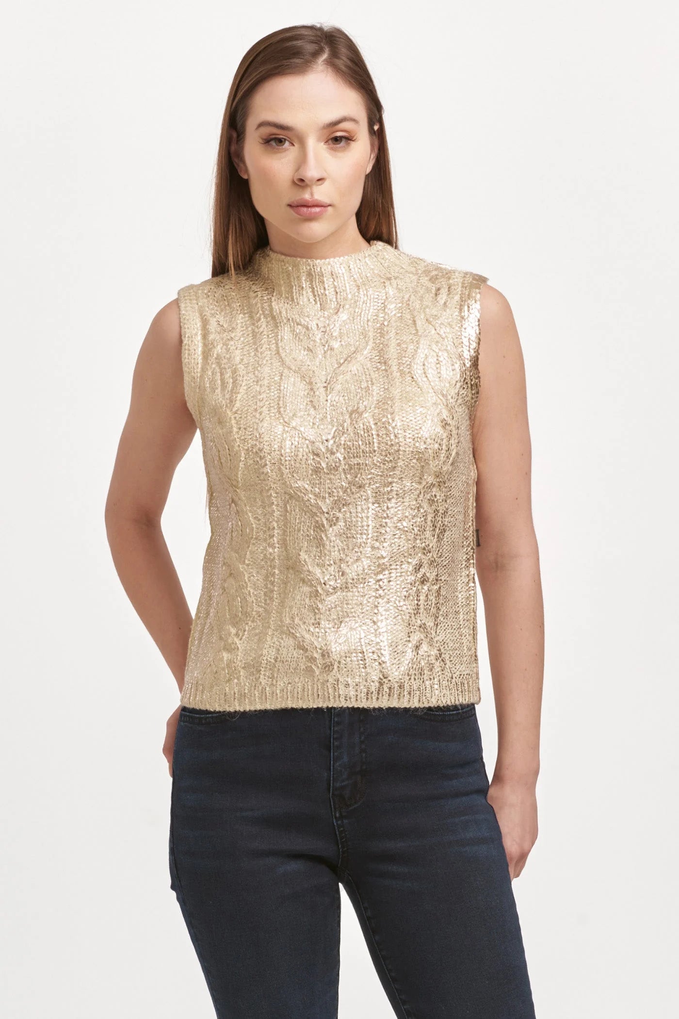 Tatiana Sleeveless Sweater