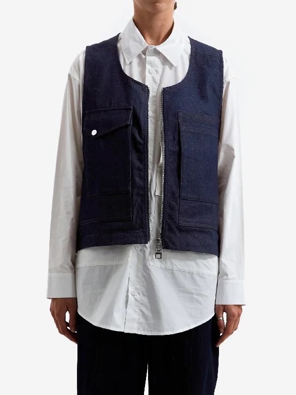 ARCS Rise Gilet - Denim