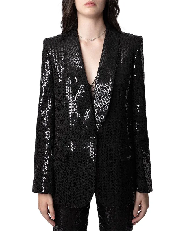 Zadig & Voltaire Vive Sequins Blazer