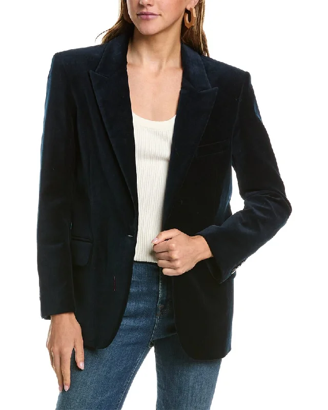 Ba&Sh Velvet Blazer