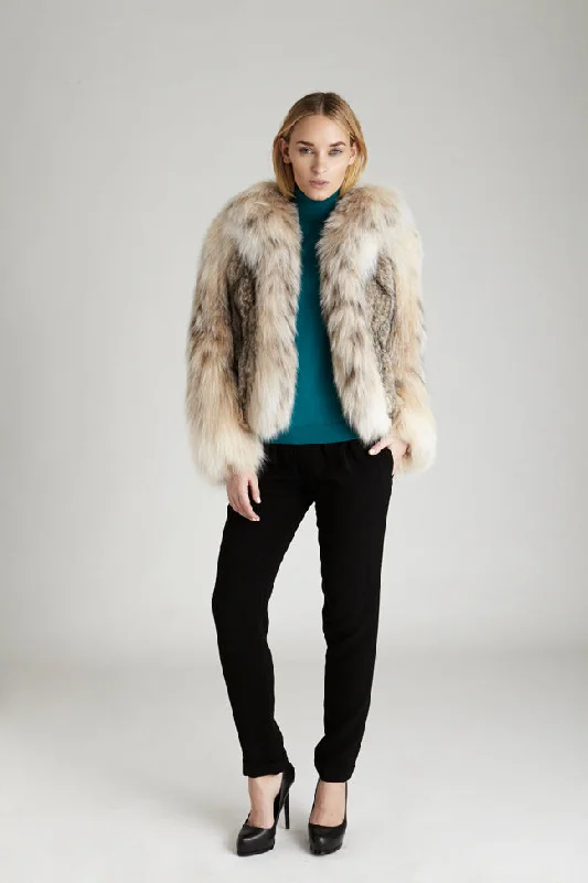 Tessa Lynx Fur Jacket