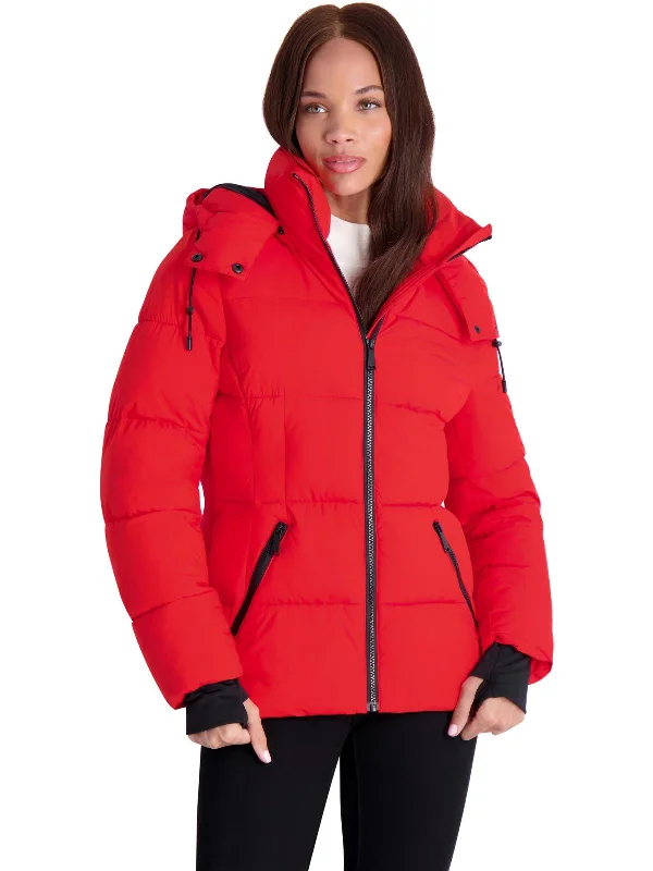 Womens Quilted Insulated Puffer Jacket