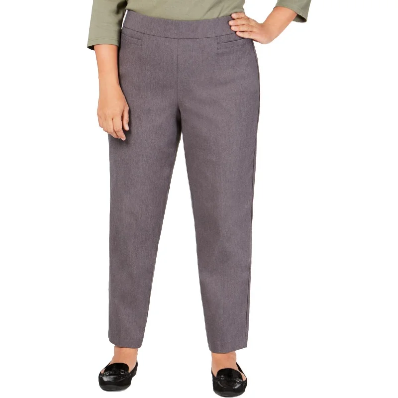 Alfred Dunner Womens Plus Modern Fit Slimming Pants