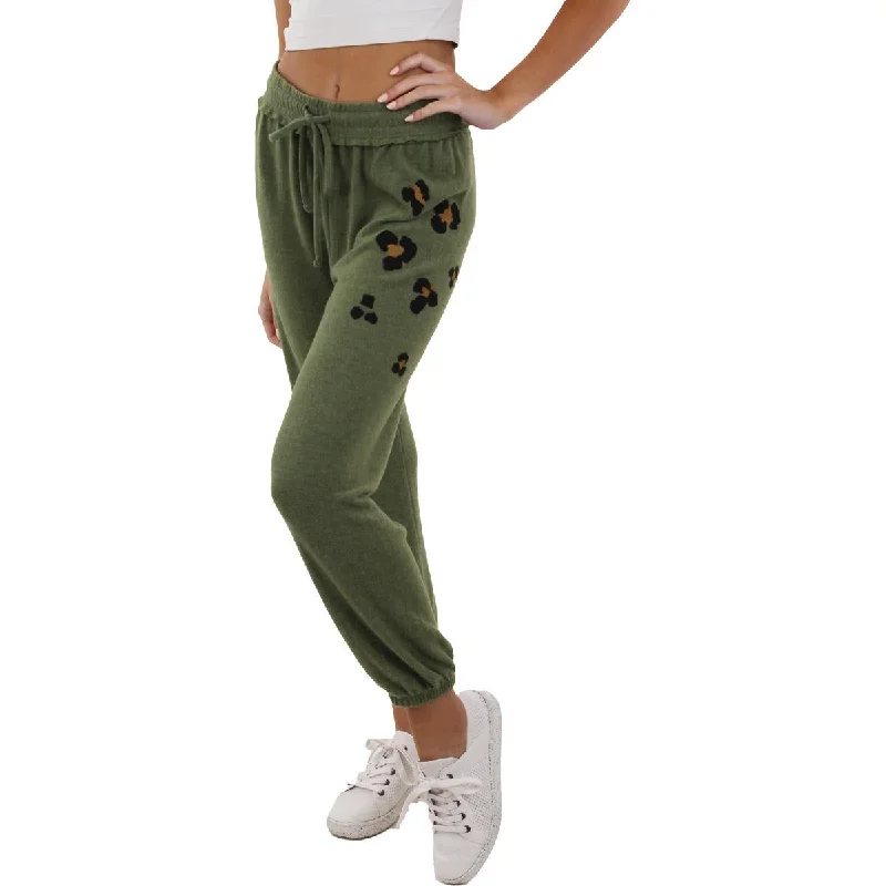 Anthropologie Maronie Womens Jogger Printed Sweatpants