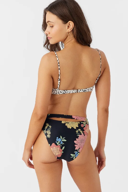 KALI FLORAL MAX HIGH WAIST FULL BOTTOMS