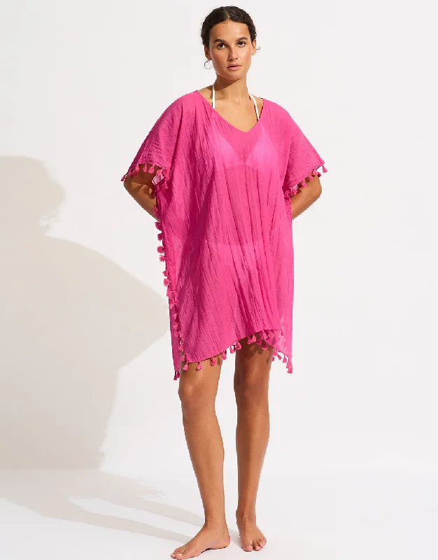 Amnesia Kaftan - Hot Pink