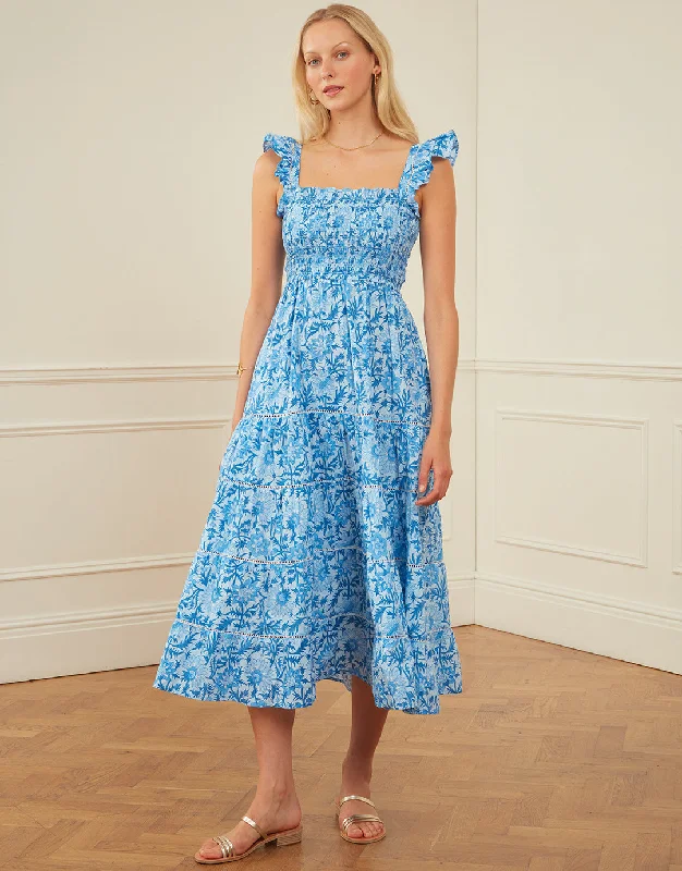 Jessica Dress - Azure Rose