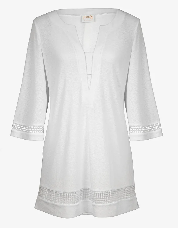 Midi Tunic - White