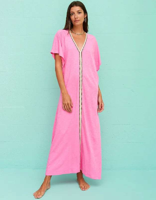 Pima Abaya - Bubblegum Pink