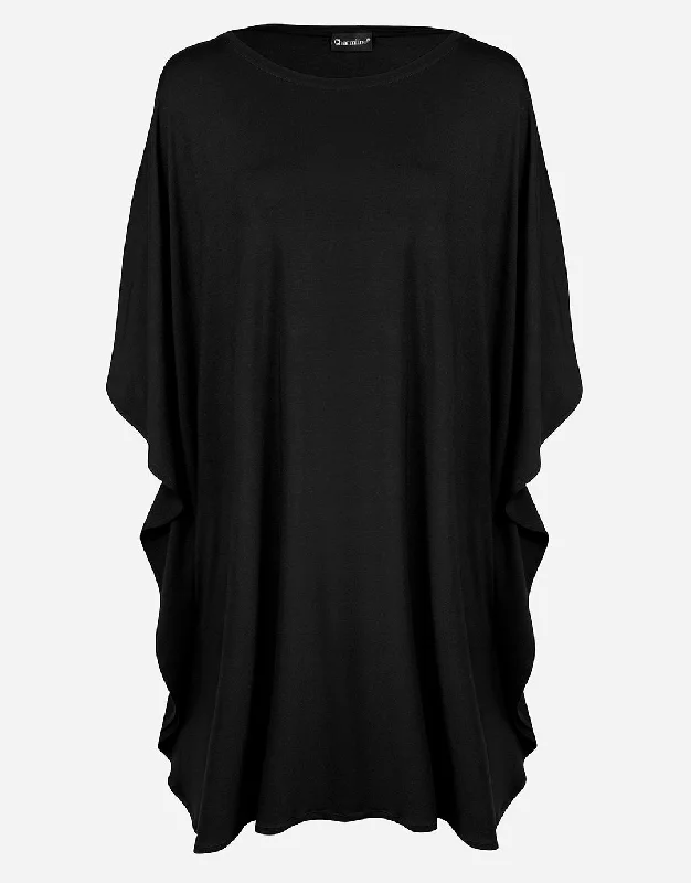 Poncho Tunic - Black