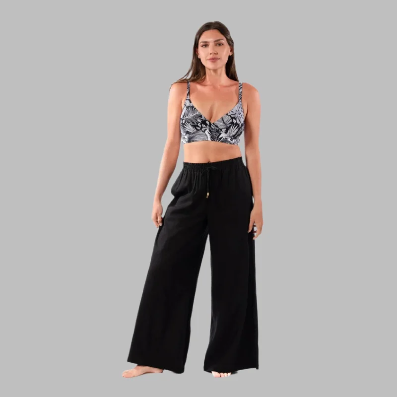 ROYAL BLACK JOSEPHINE PULL ON PANT