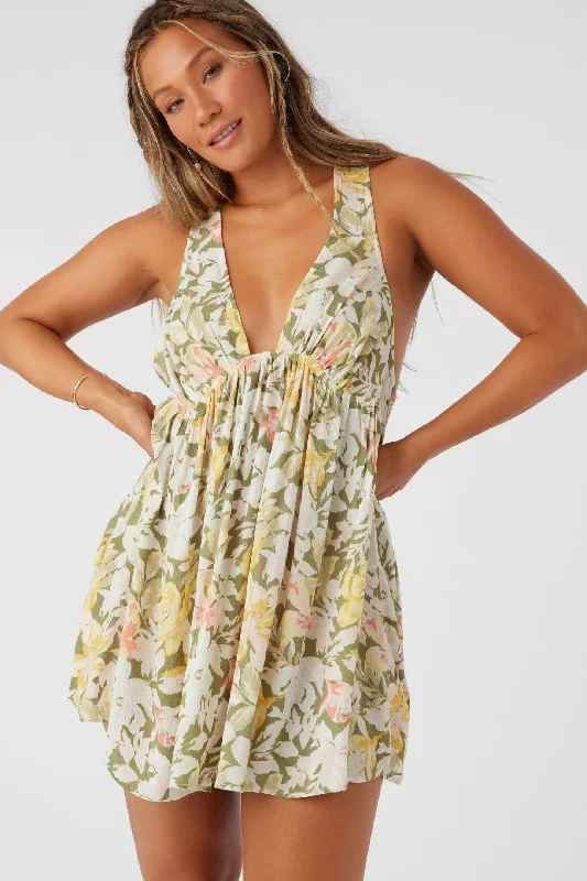 SARAH VEDA FLORAL COVER-UP TUNIC